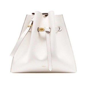 Mulberry White Bucket Bag